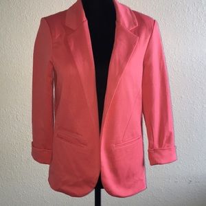 Coral color blazer Size 6